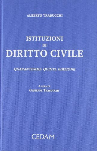 Istituzioni di diritto civile - copertina