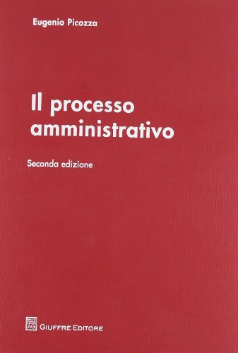 Il processo amministrativo - copertina