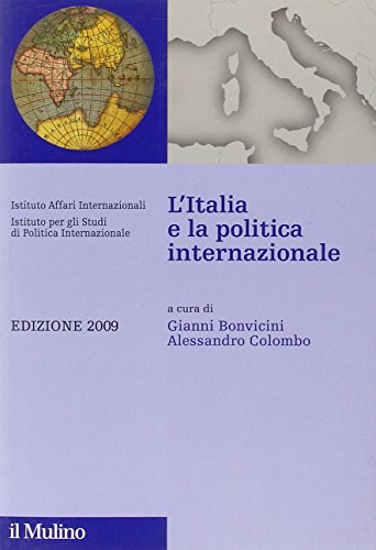 L'Italia e la politica internazionale 2009 - copertina