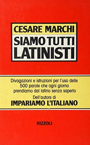 Siamo tutti latinisti - copertina