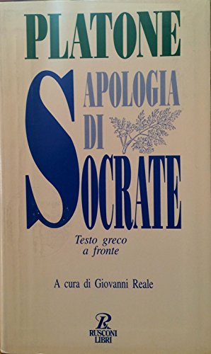 APOLOGIA DI SOCRATE (TF GRECO) - copertina
