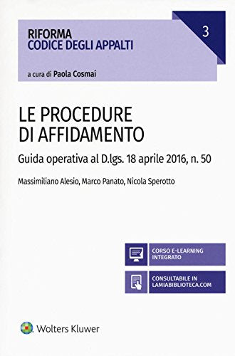 Procedure di affidamento. Guida operativa al D.lgs. 18 aprile 2016, n. 50. Con aggiornamento online - copertina