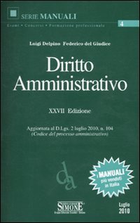 Diritto amministrativo - copertina