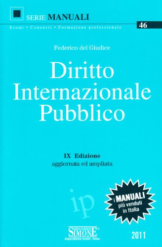 Diritto internazionale pubblico - copertina