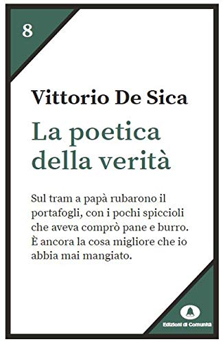 La poetica della verità - copertina