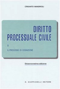 Diritto processuale civile. Il processo di cognizione (Vol. 2) - copertina