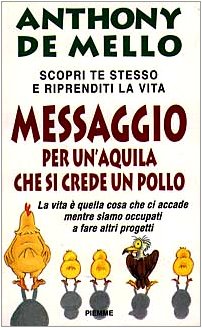 Messaggio per un\'aquila che si crede un pollo - copertina