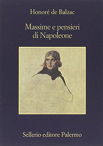 Massime e pensieri di Napoleone - copertina