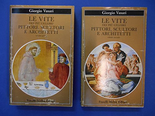 Le vite dei pittori, scultori, architetti - copertina