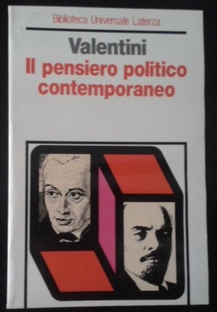 Il pensiero politico contemporaneo - copertina
