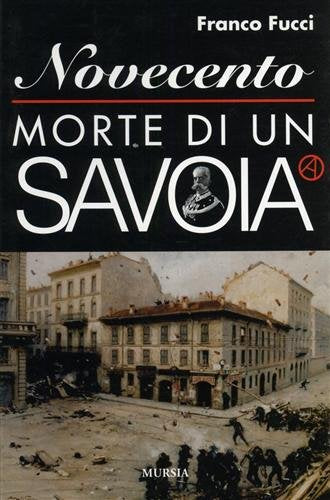 Novecento morte di un Savoia - copertina