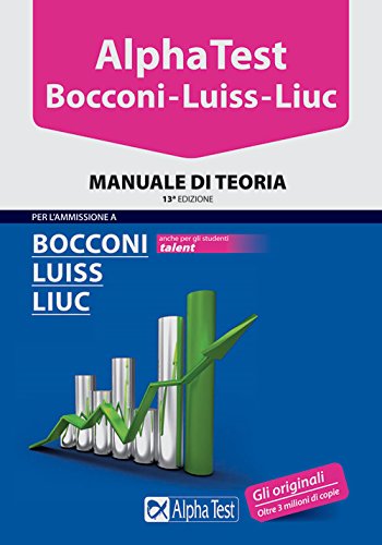 Alpha Test. Bocconi Luiss Liuc. Manuale di teoria - copertina