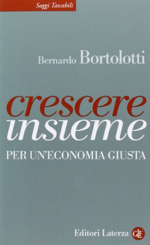 Crescere insieme. Per un'economia giusta - copertina