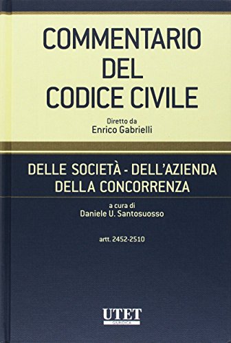 Commentario del codice civile. Delle società, dell'azienda, della concorrenza. Artt. 2452-2510 (Vol. 3) - copertina