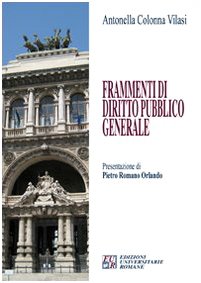 Frammenti di diritto pubblico generale - copertina