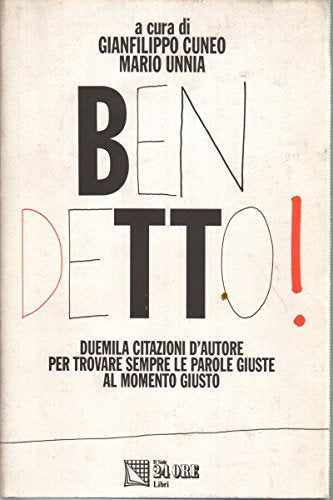 Ben detto! - copertina