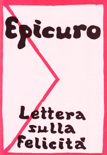 Lettera sulla felicità. Testo greco a fronte. - copertina