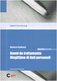Danni da trattamento illegittimo di dati personali - copertina