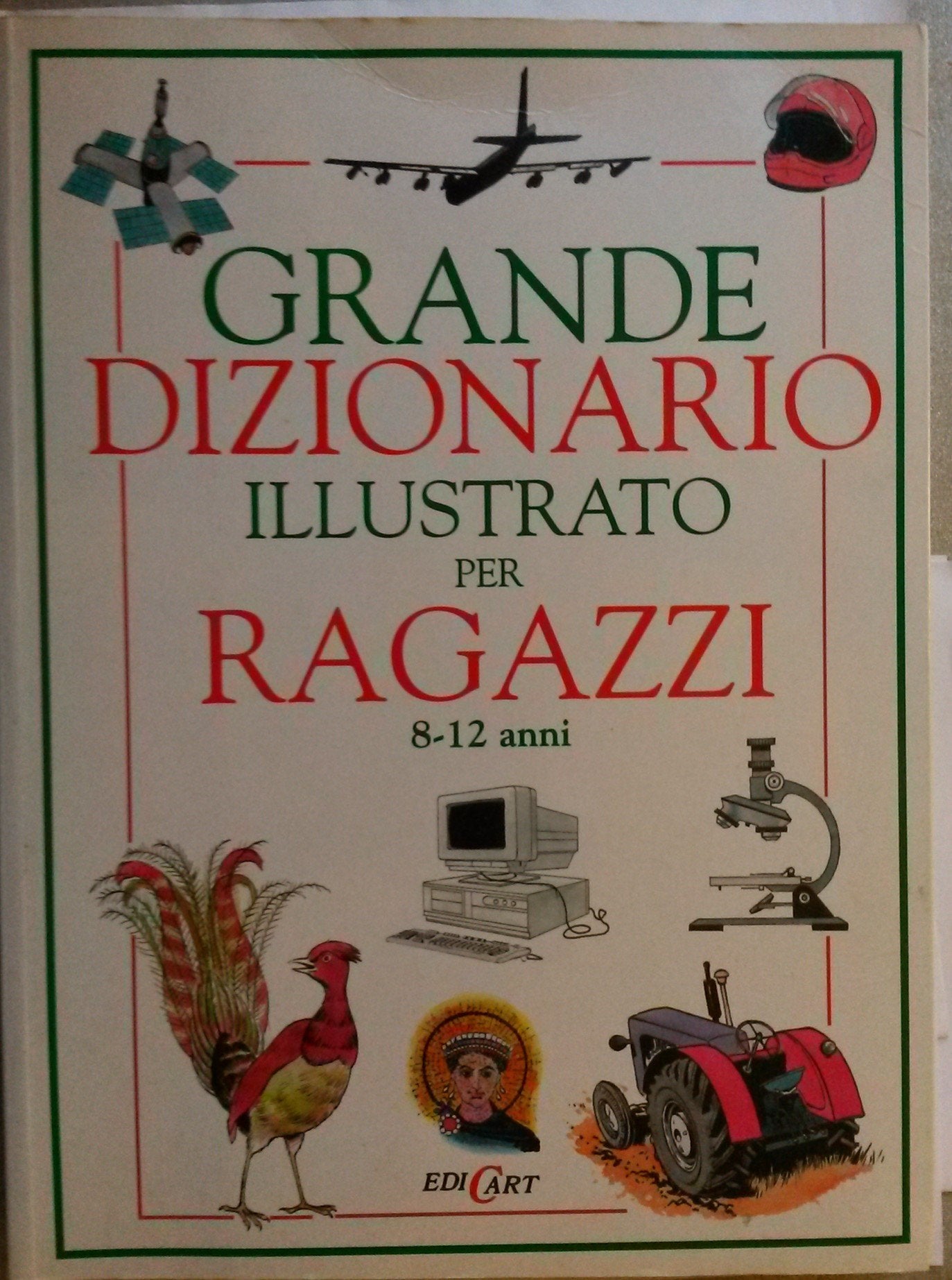 GRANDE DIZIONARIO ILLUSTRATO PER RAGAZZI (8-12 ANNI). EDIZ. ILLUSTRATA - copertina