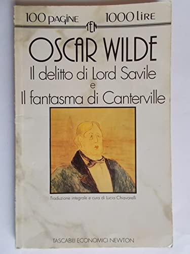 Il delitto di lord Savile-Il fantasma di Canterville - copertina