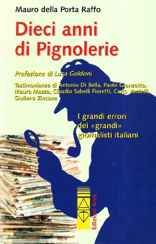 Dieci anni di pignolerie - copertina