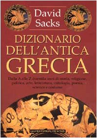 Dizionario dell\'antica Grecia - copertina