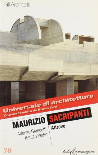 Maurizio Sacripanti. Altrove - copertina