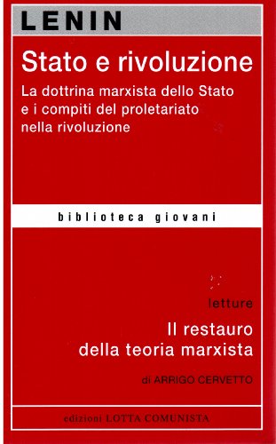 Stato e rivoluzione - copertina