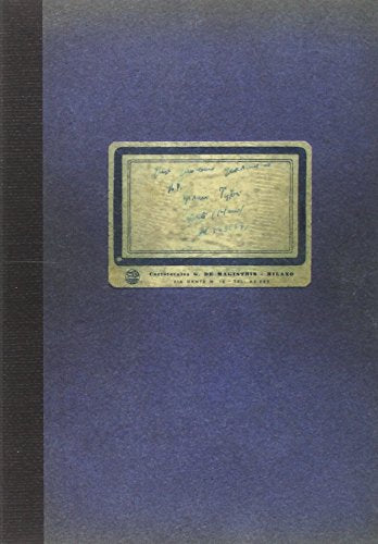 Questo quaderno appartiene a Giovanni Testori. Inediti dell'archivio - copertina