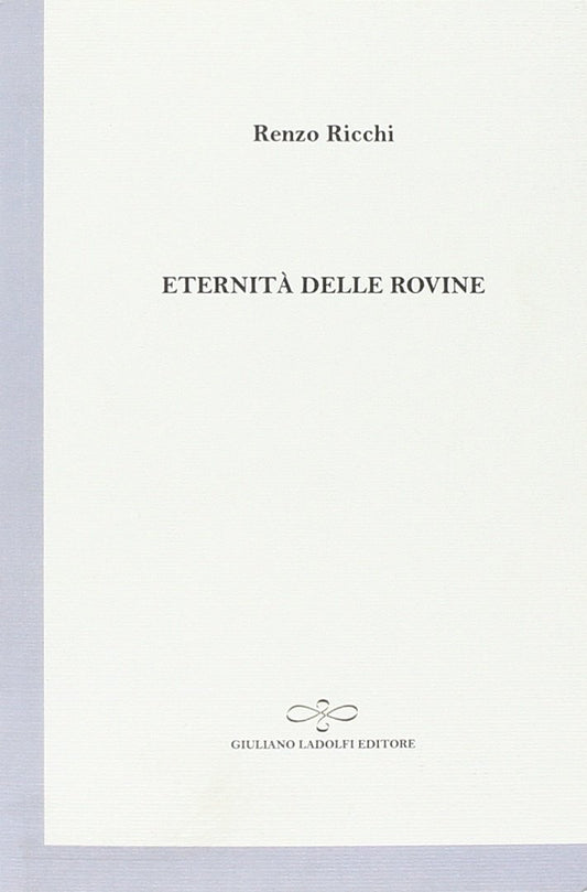 Eternità delle rovine - copertina
