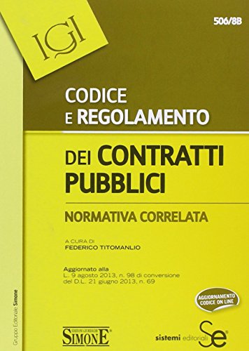 Codice e regolamento dei contratti pubblici. Normativa correlata - copertina
