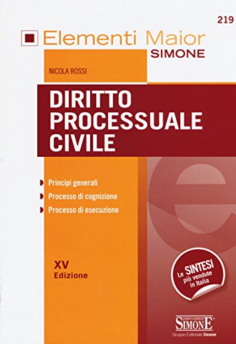 Diritto processuale civile - copertina