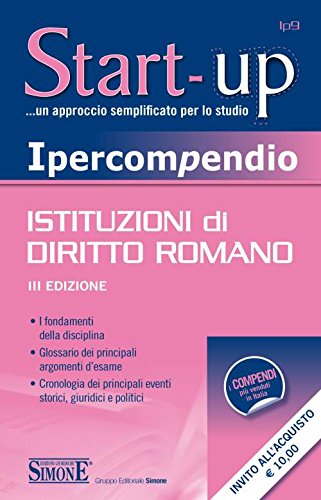 Ipercompendio istituzioni di diritto romano - copertina