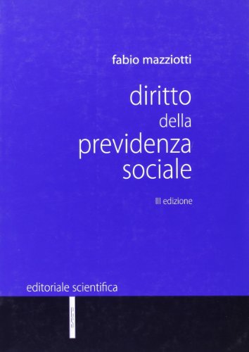 Diritto della previdenza sociale - copertina