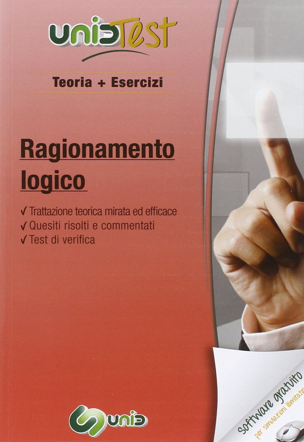 UnidTest 14. Manuale di teoria-Esercizi per i test di ragionamento logico. Con software di simulazione - copertina