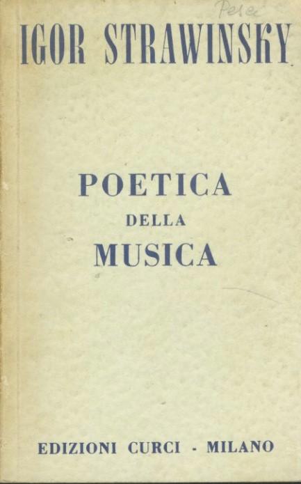 Poetica della musica - copertina