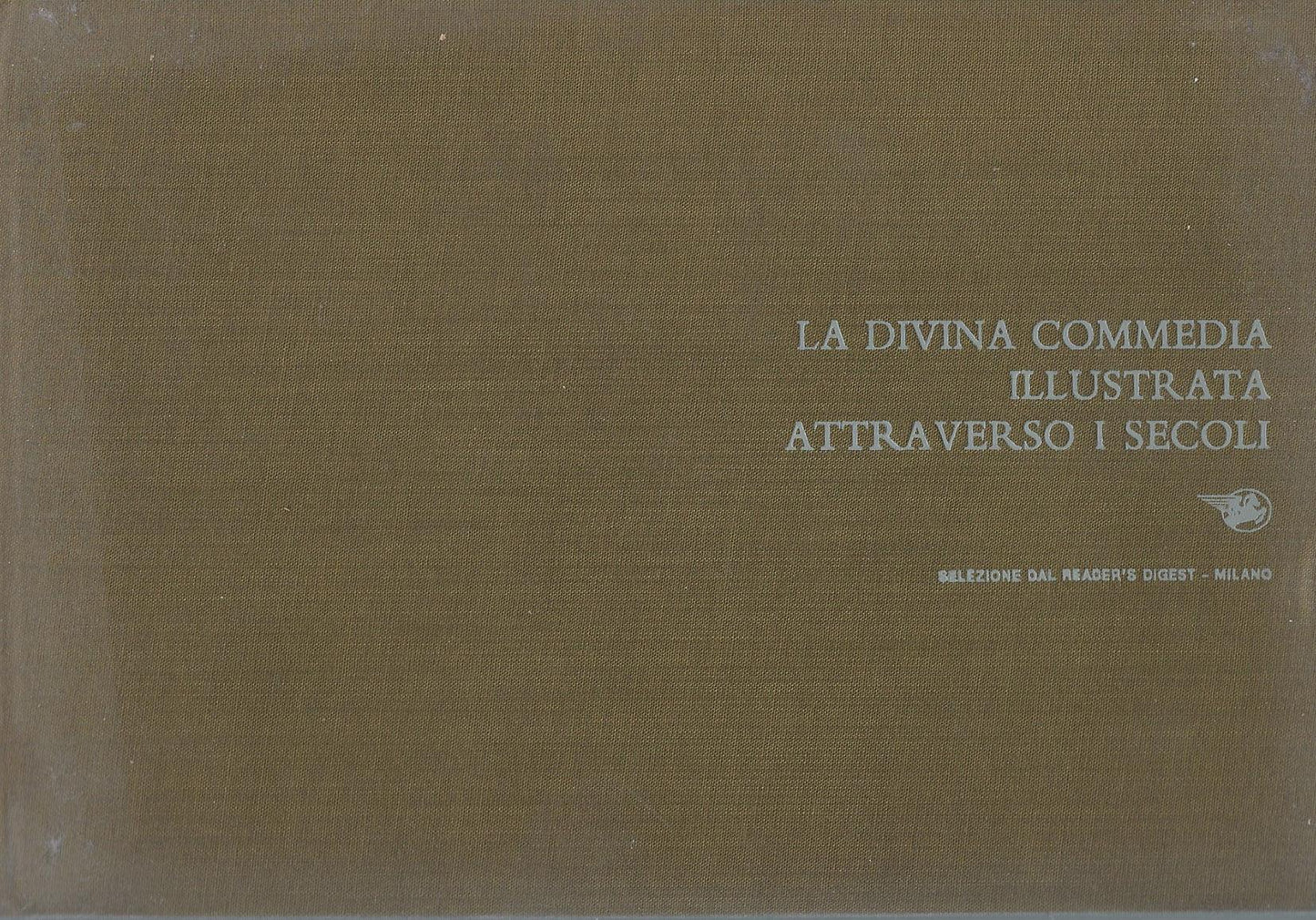 La Divina Commedia illustrata attraverso i secoli - copertina