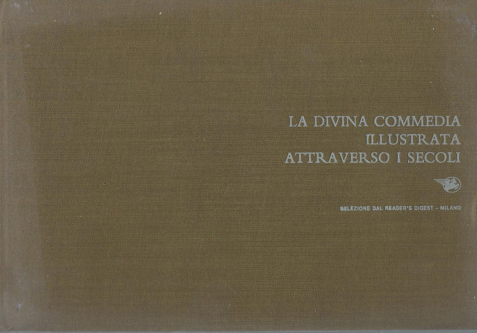 La Divina Commedia illustrata attraverso i secoli - copertina