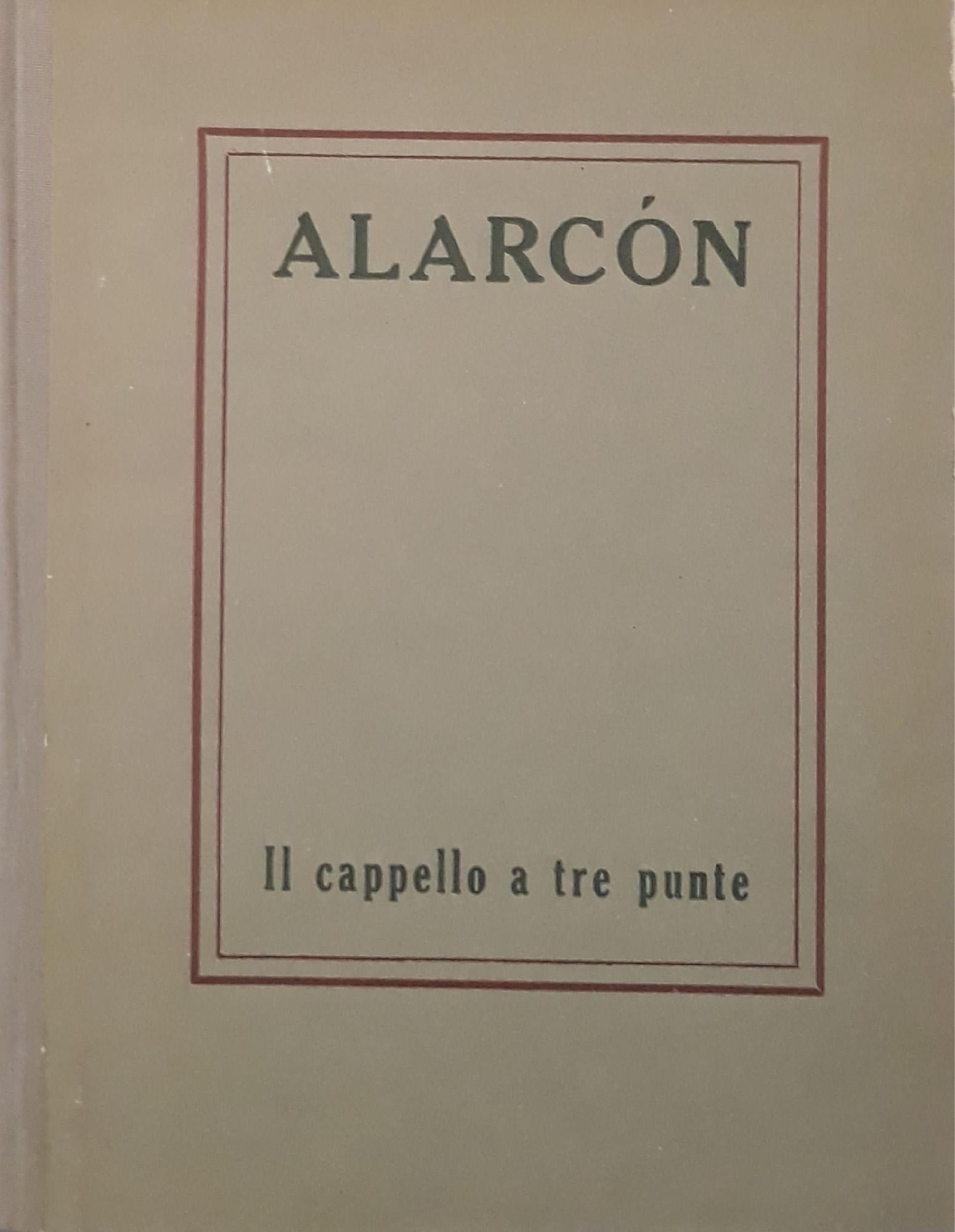 Il cappello a tre punte - copertina