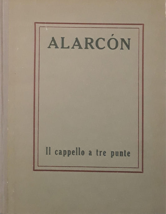 Il cappello a tre punte - copertina