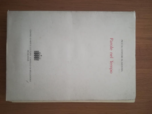 Parole nel Tempo - copertina