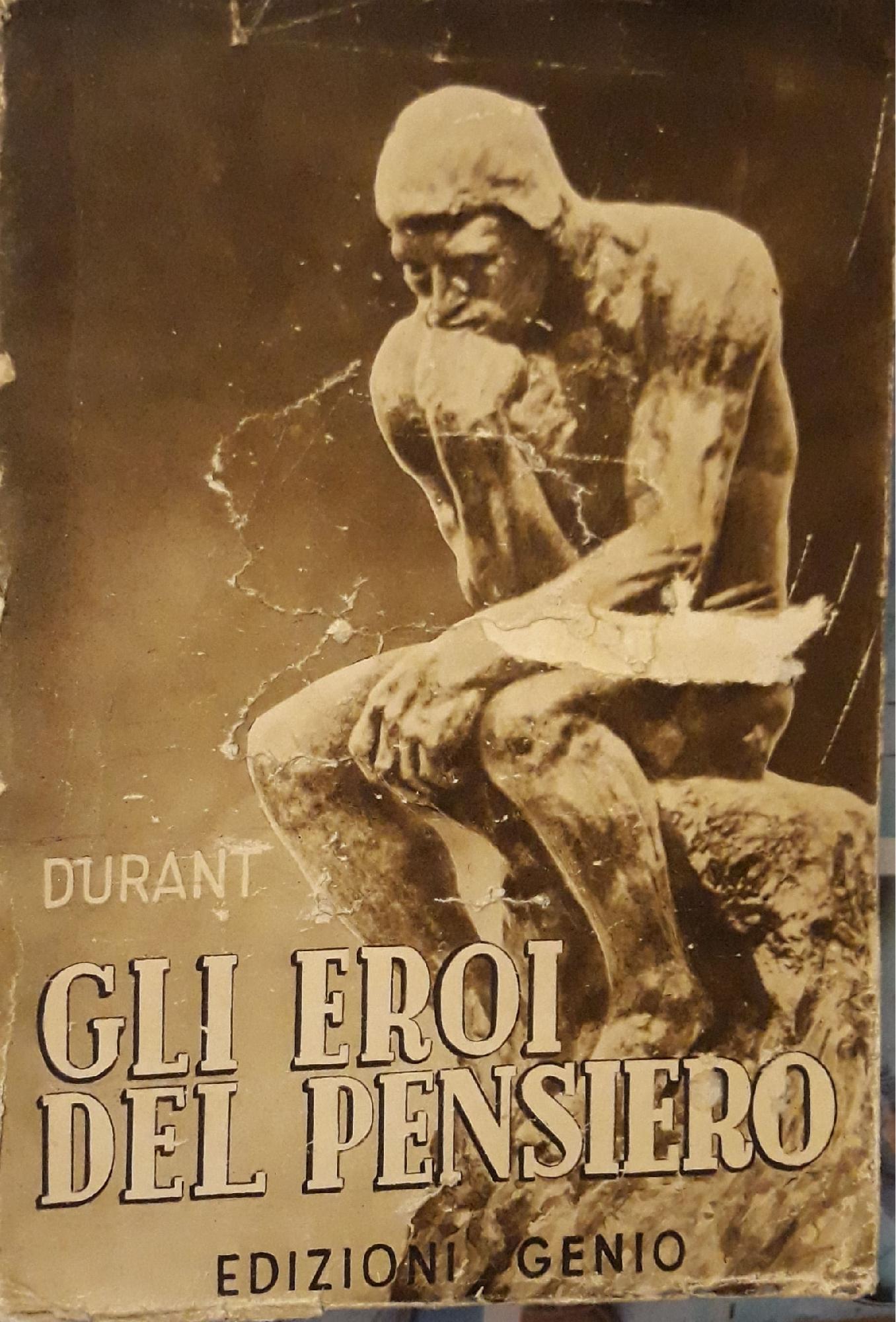 Gli eroi del pensiero - copertina