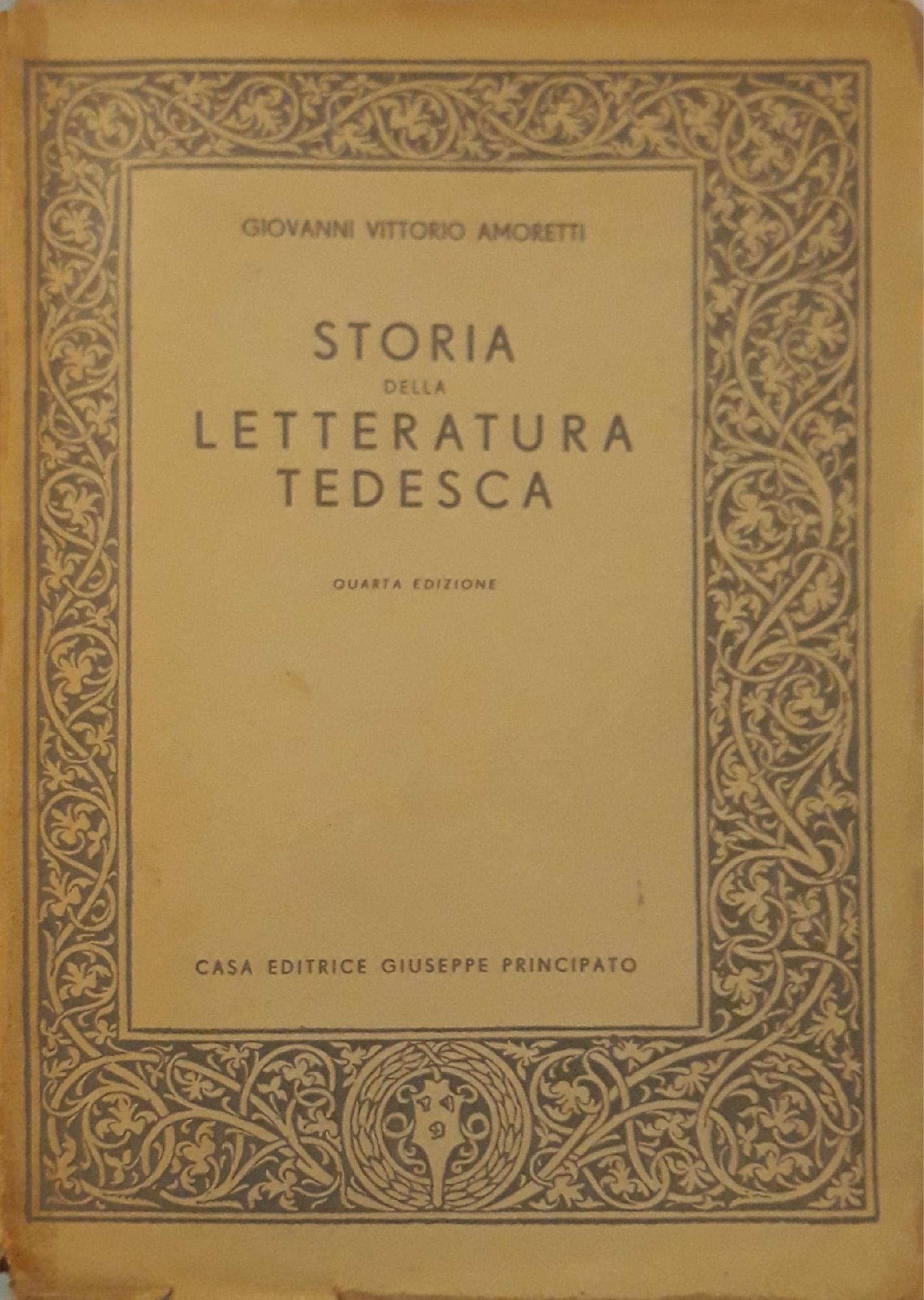 Storia della letteratura tedesca - copertina