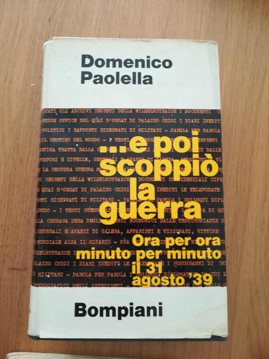..E poi scoppiò la guerra - copertina
