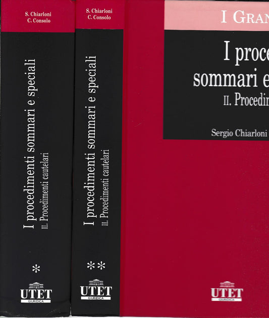 I procedimenti sommari e speciali. Procedimenti cautelari (Vol. 2 - tomi 2) - copertina