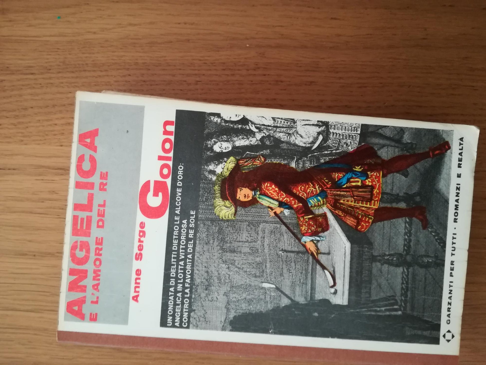 Angelica e l'amore del re - copertina