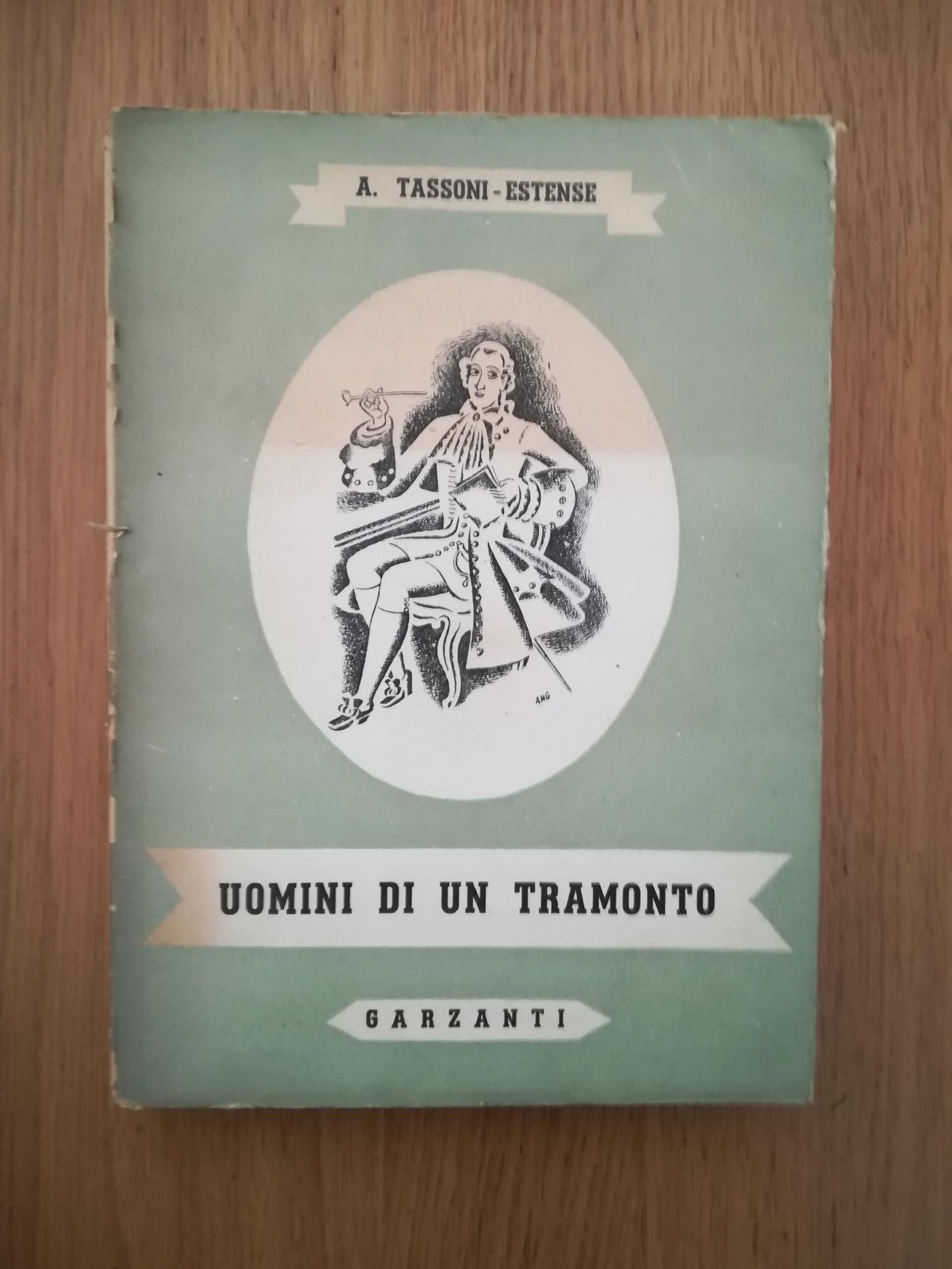 Uomini di un tramonto - copertina