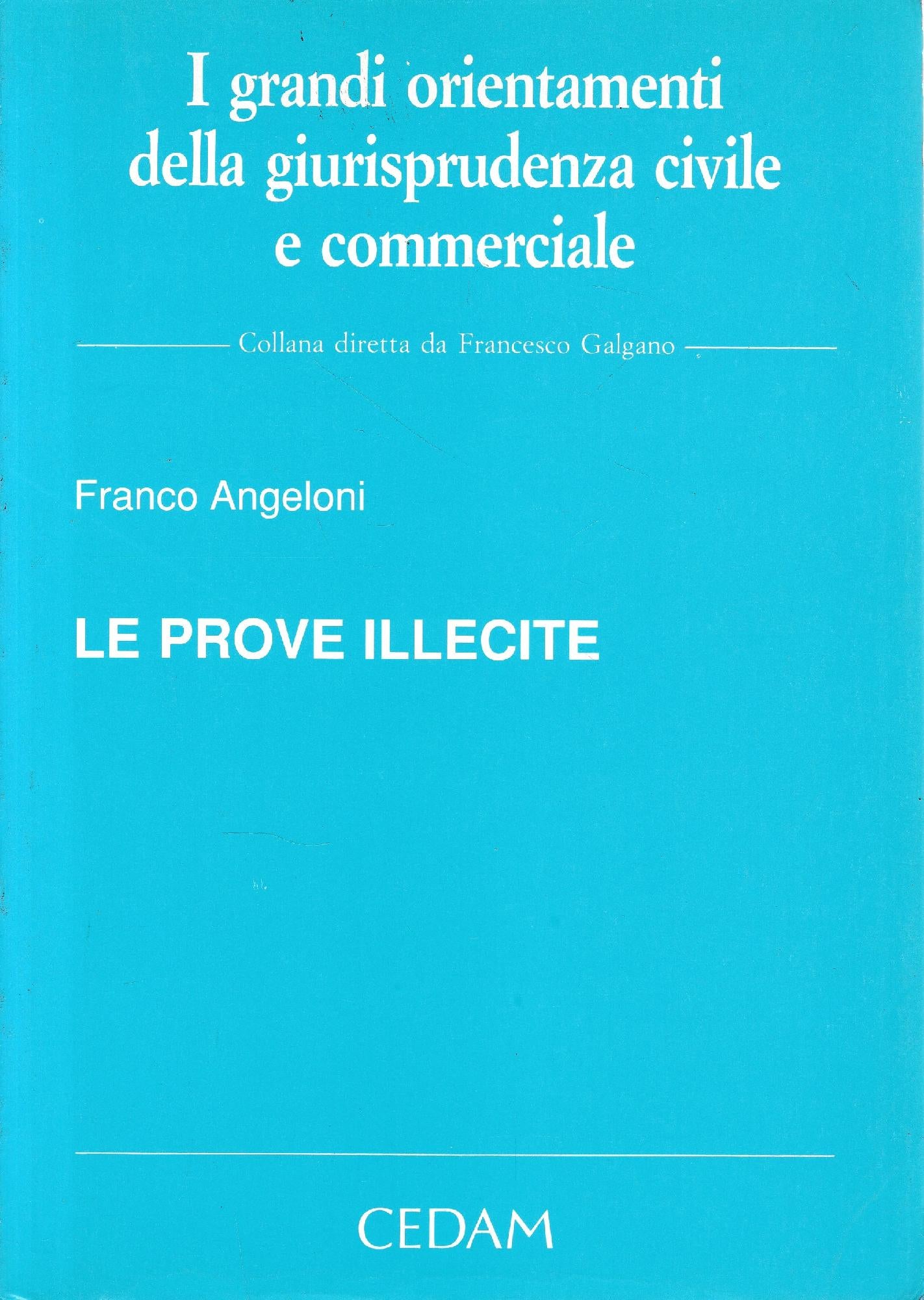 Le prove illecite - copertina