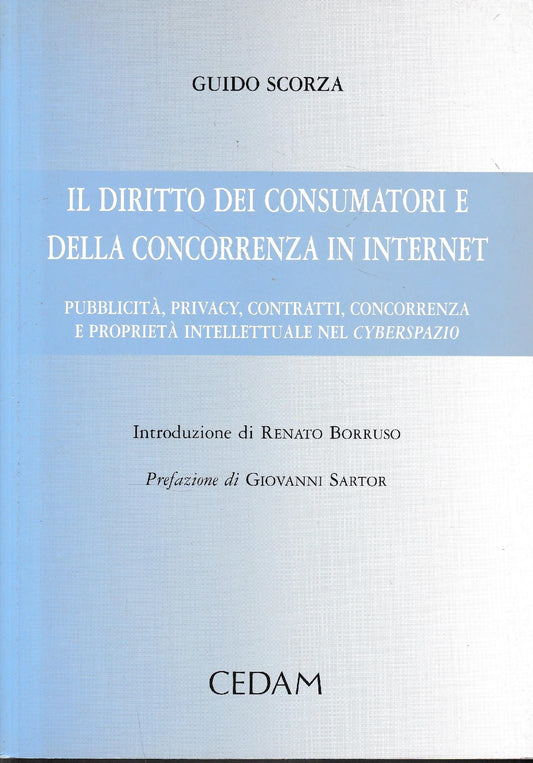 Il diritto dei consumatori e della concorrenza in Internet. Pubblicità, privacy, contratti, concorrenza e proprietà intelletuale nel cyberspazio - copertina
