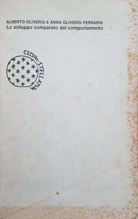 Lo sviluppo comparato del comportamento - copertina